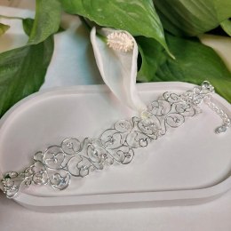 Colibra Bransoletka ażurowa z kryształkami z kolekcji Wedding Dream (B8144AG)